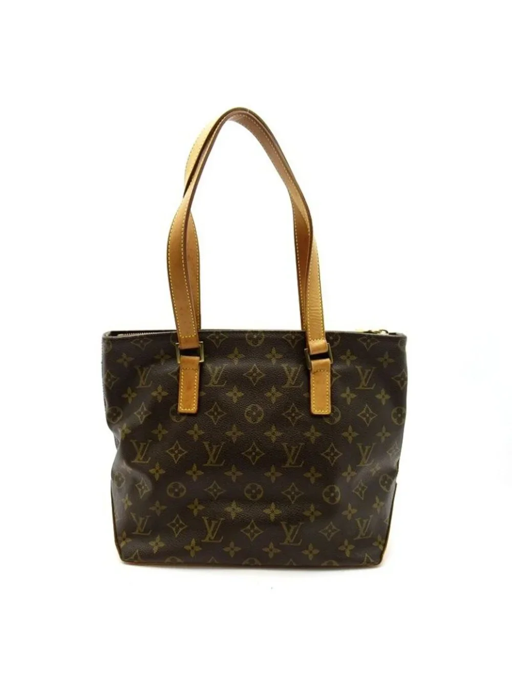 ★SOLD★ Louis Vuitton Cabas Piano Monogram Handbag Brown - Picture 4 of 8